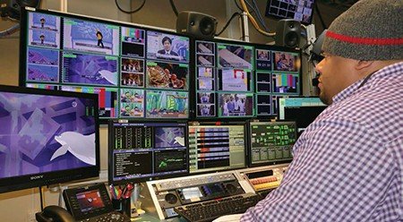 PBS network moves toward large screen displays in their facilities