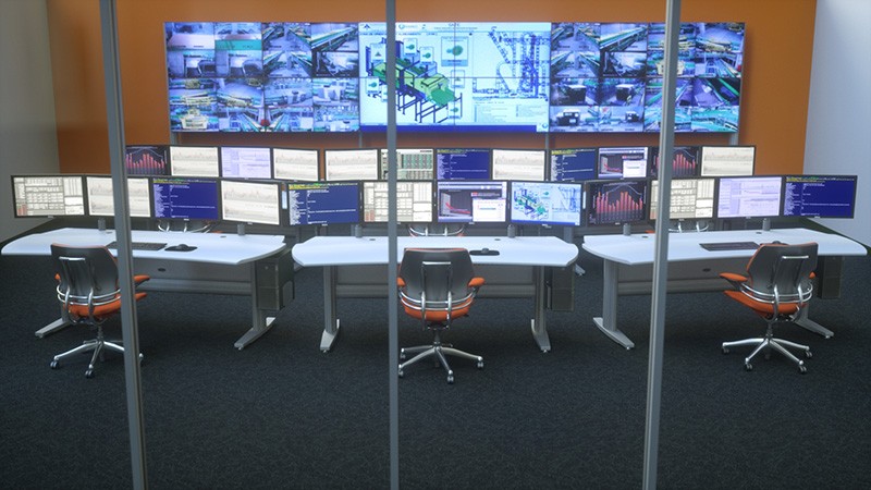 Control Room Consoles for Process Control