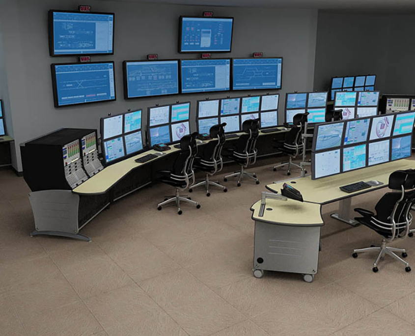 Network Operations Center (IntelliTrac with Corn Linoleum countertop)