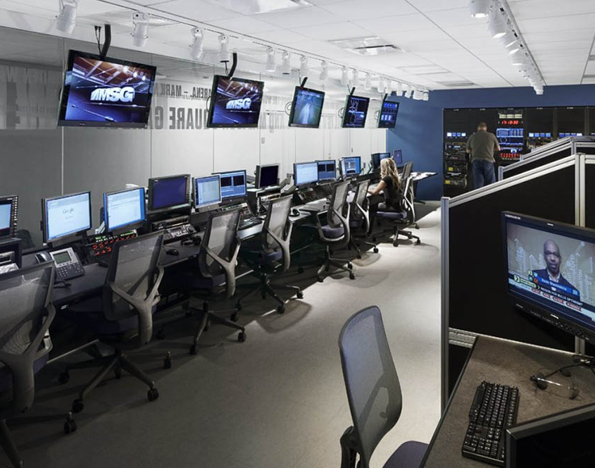 Consoles and workstations for Madison Square Garden