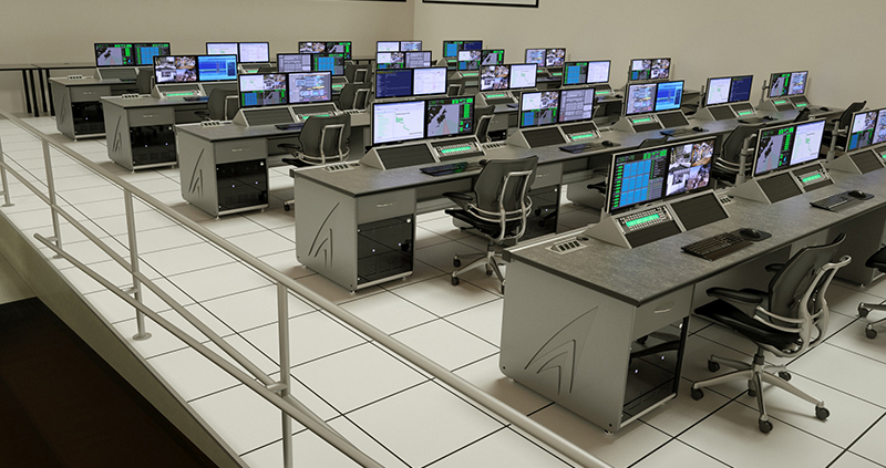 Custom Technical Furniture for Alaska Aerospace Corp.