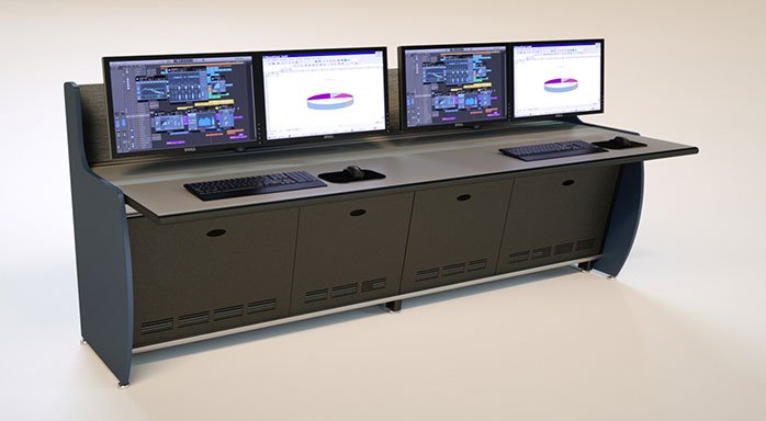 Linear ControlTrac LT with custom end panels