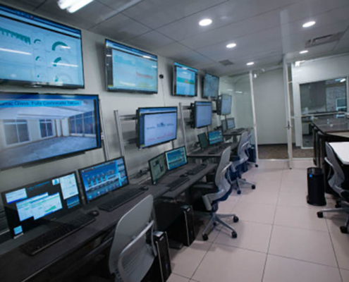 Well Living Control Room Features TBC