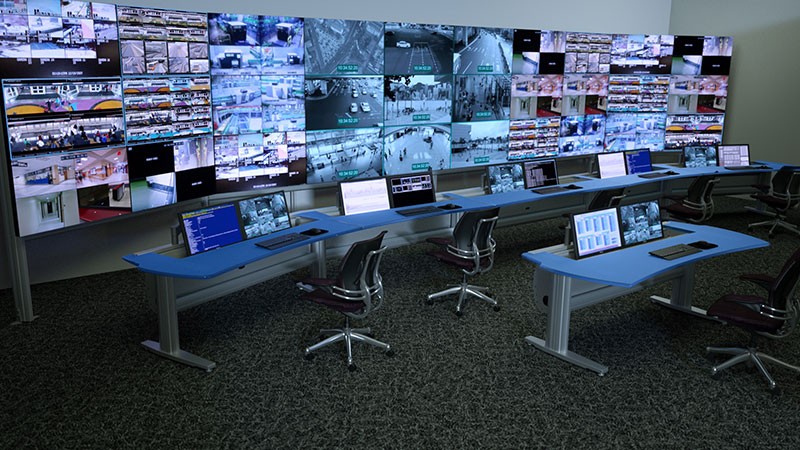 Security Operations Control Room