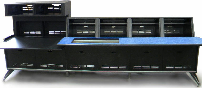 Production Control Console with Audio Hutch