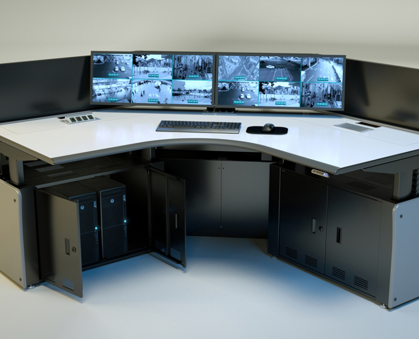 C3 Console Technical Furniture for Security
