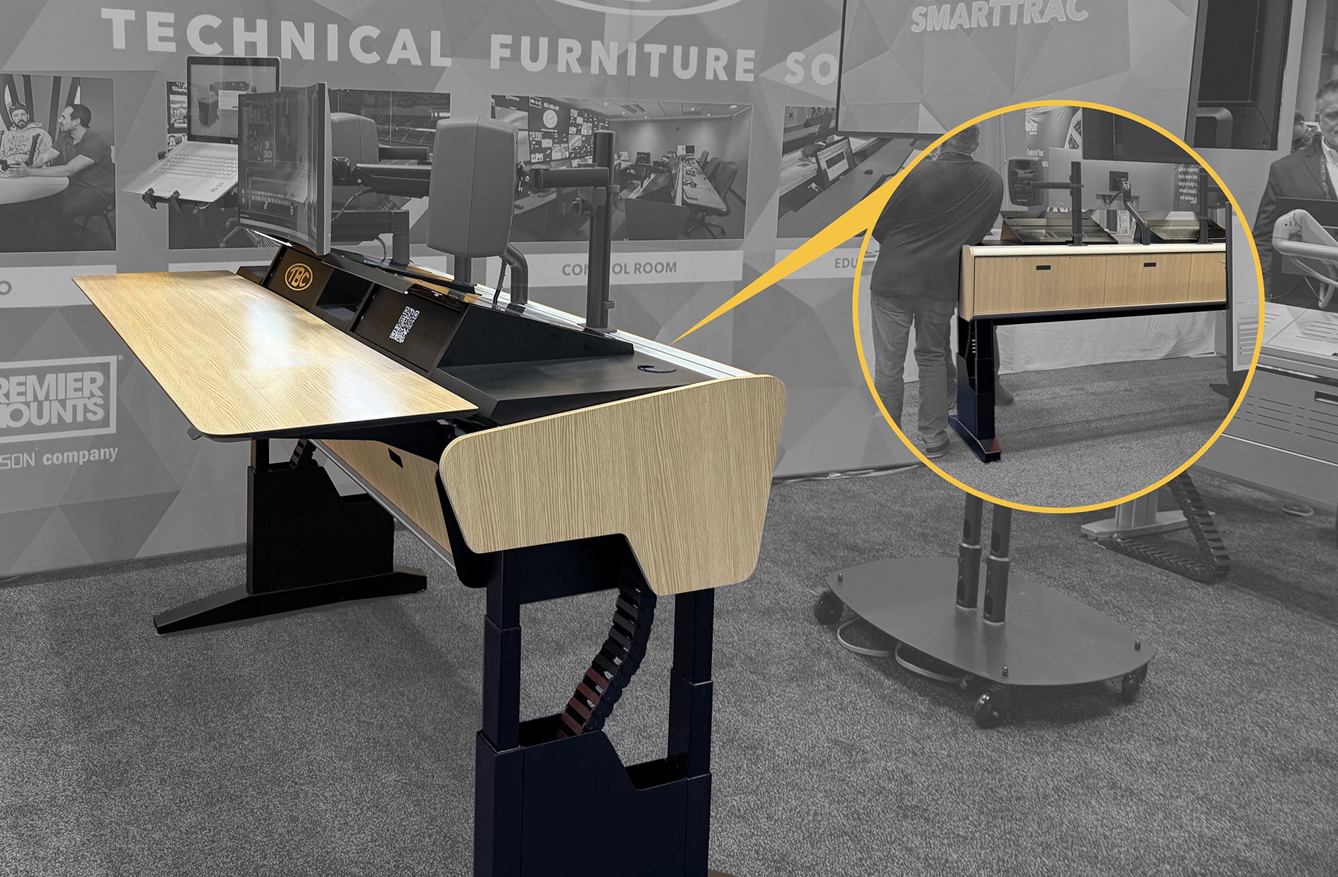 FITT-E Height Adjustable Console